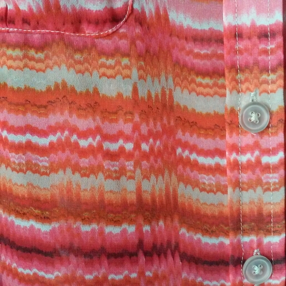 Bellefleur Striped Shirt size m - Picture 5 of 7